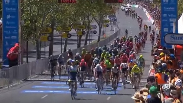 Lo sprint vincente di Caleb Ewan