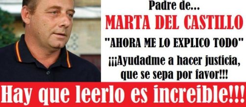 Padre de Marta pide ayuda en las redes.