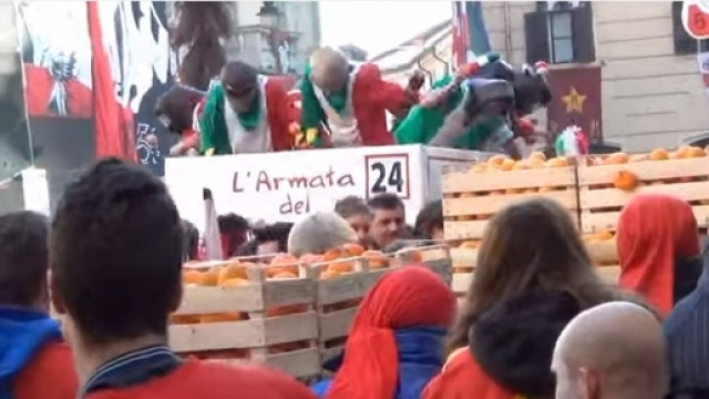 Battaglia delle arance 2016, Ivrea (Torino)