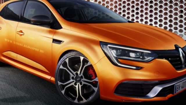 La nuova Renault Megane 2016 arancione