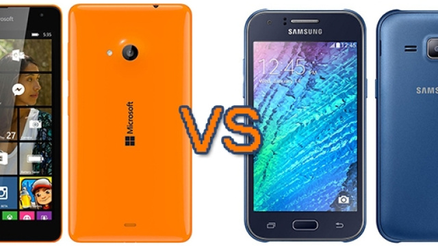 Microsoft Lumia 535 vs Samsung Galaxy J1