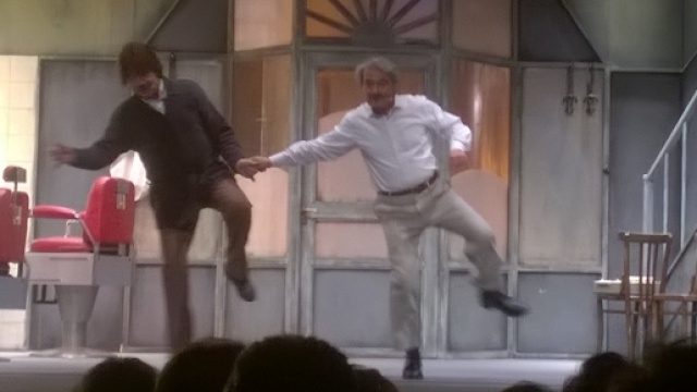 Tullio Solenghi e Massimo Dapporto