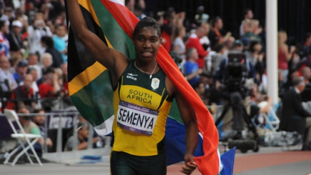 Caster Semenya alle Olimpiadi di Londra 2012