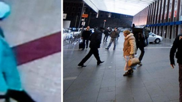 Tipo sospetto con mitra, Stazione Termini (Roma)