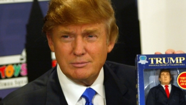 Donald Trump avversario di Clinton