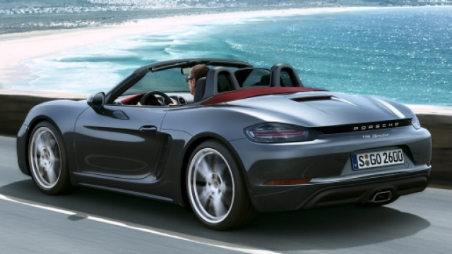 La Porsche lancia il nuovo modello Boxster 718