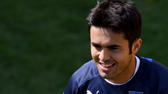 Eder con la maglia della nazionale italiana