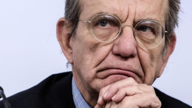 Il ministro italiano dell'Economia Padoan
