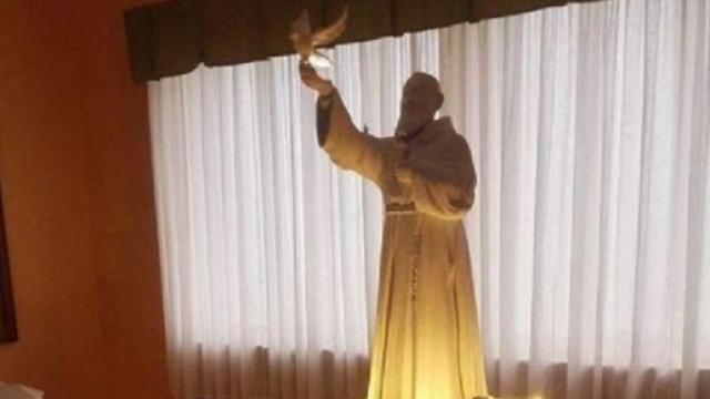 Il progetto della statua di Padre Pio