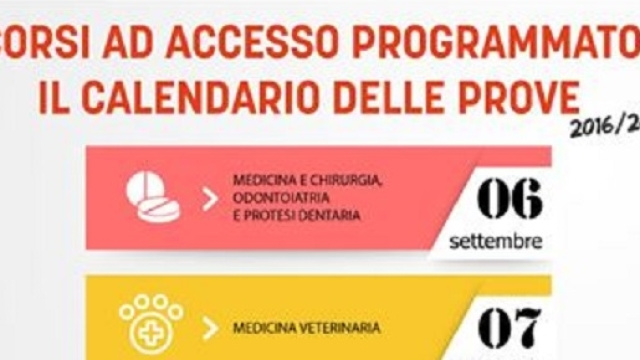 Test Medicina 2016: il calendario delle prove