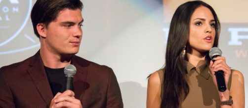Eiza Gonzalez and Zane Holtz (Wikimedia)