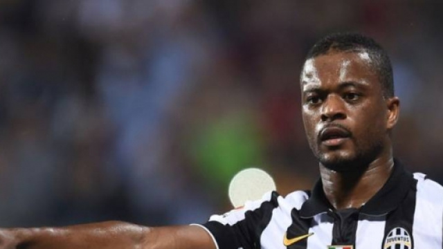 Il francese Patrice Evra, difensore della Juventus