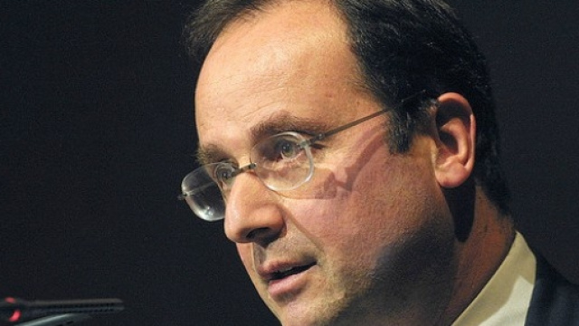 Il presidente francese Fran&ccedil;ois Hollande.