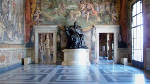 Musei Capitolini, una sala all'interno.