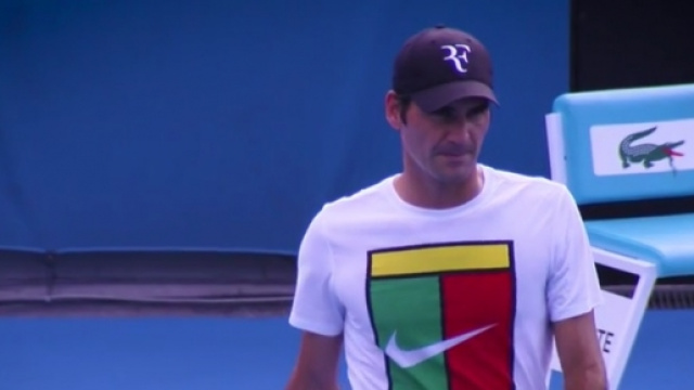 Roger Federer agli Australian Open 2016