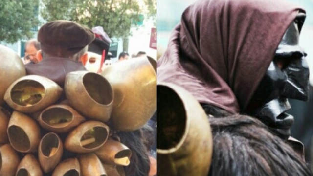 I Mamuthones di Mamoiada e i loro campanacci