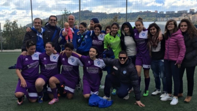 Le ragazze dell'Akrasoccer Agrigento