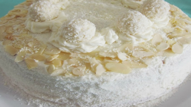 Ricetta della torta Raffaello!