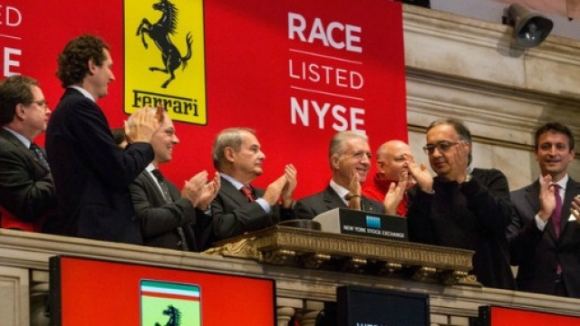 Il debutto a Wall Street del titolo Ferrari