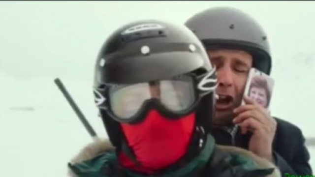 L'arrivo al Polo Nord per Checco Zalone