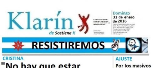 Apareci&oacute; Cristina y hablo de no estar enojados