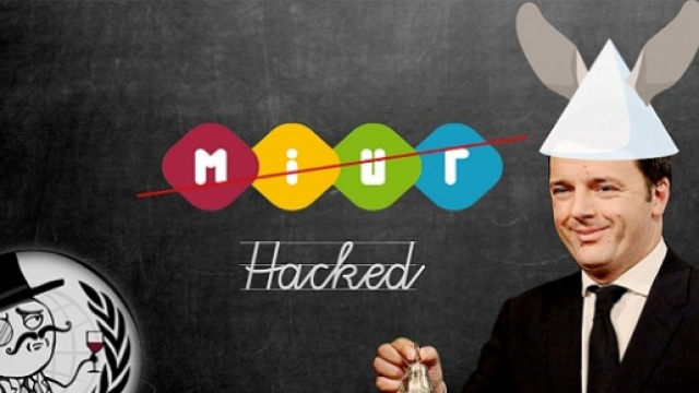 La home page del sito di Anonymus