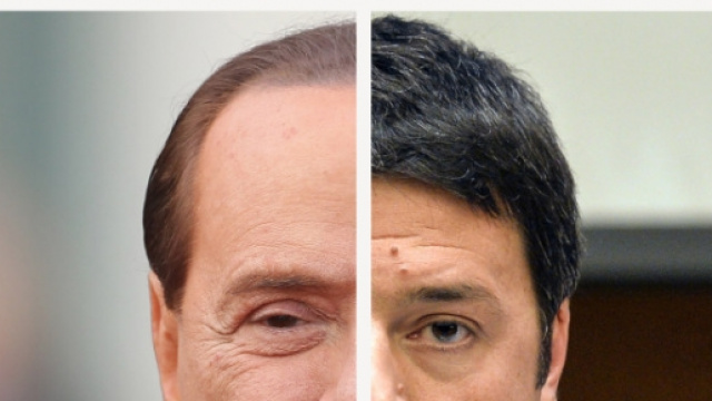 Silvio Berlusconi e Matteo Renzi