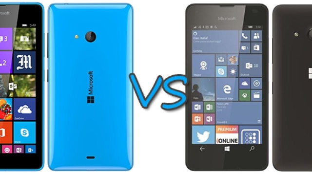 Microsoft: Lumia 540 vs Lumia 550
