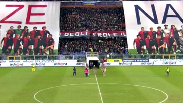 Derby della lanterna, settore distinti