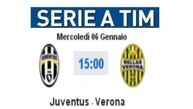 Juventus - Verona in diretta live