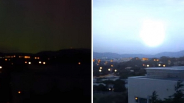 Ufo: globo luminoso a Camberra
