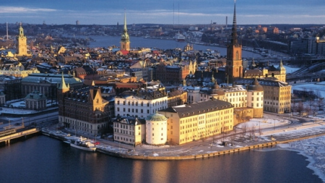 Un'immagine suggestiva di Stoccolma