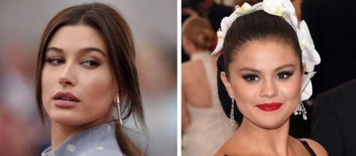 A modelo Hailey Baldwin e Selena Gomez