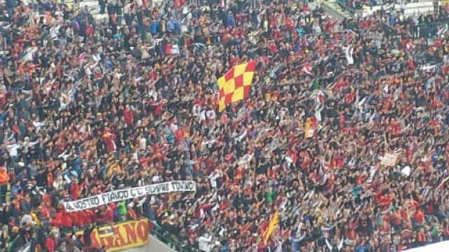 La curva sud di Messina, il 12esimo uomo in campo