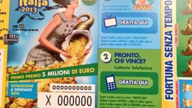 Lotteria Italia 2016 biglietti vincenti