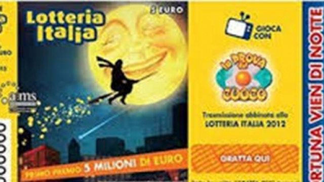 Lotteria Italia, a Veronella il primo premio