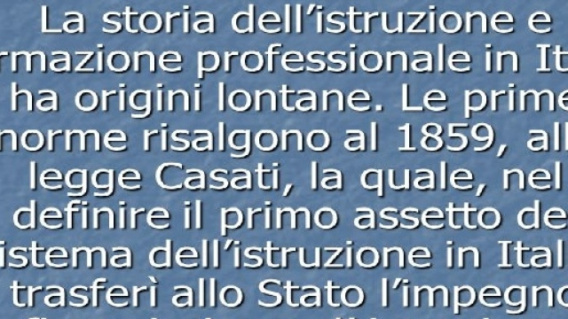 Il dibattito sulla riforma scolastica