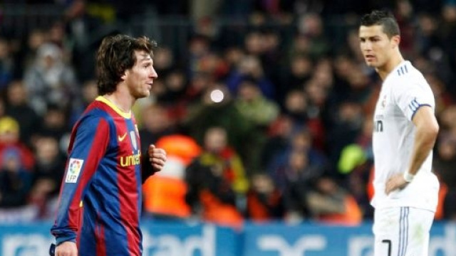 Lionel Messi e Cristiano Ronaldo.