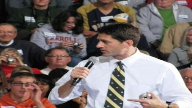 Paul Ryan all'Universit&agrave; del Wisconsin (Flickr)