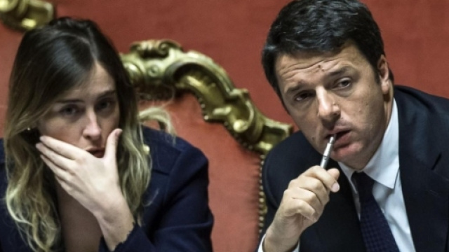 Renzi e Boschi mediano su unioni civili e adozioni