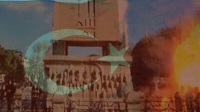L'obelisco di Dioniso e l'esplosione