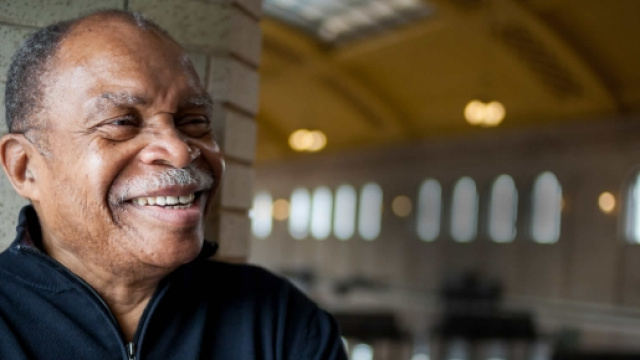 Nella foto Otis Clay, musicista soul e blues