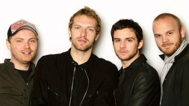 I quattro componenti della band Coldplay