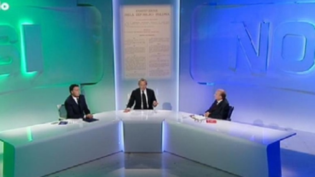 La sfida Tv tra Zagrebelsky e Renzi sul referendum.