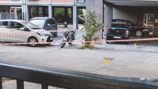 Il palazzo di via Pertusola, a Cagliari, dov'&egrave; avvenuto il delitto.