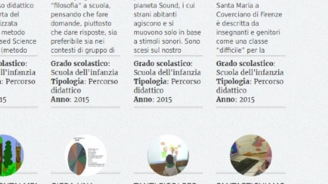 percorsi didattici infanzia e primaria