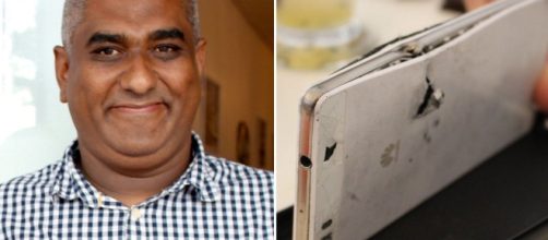 Dad of five shot by robbers in chest is saved by bulletproof PHONE ... - mirror.co.uk