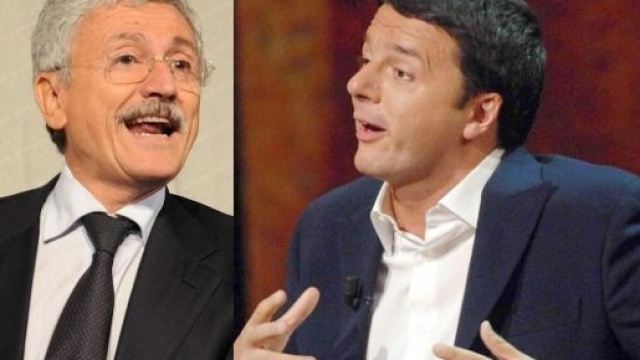 D'Alema sfida Renzi presentando il suo ddl costituzionale