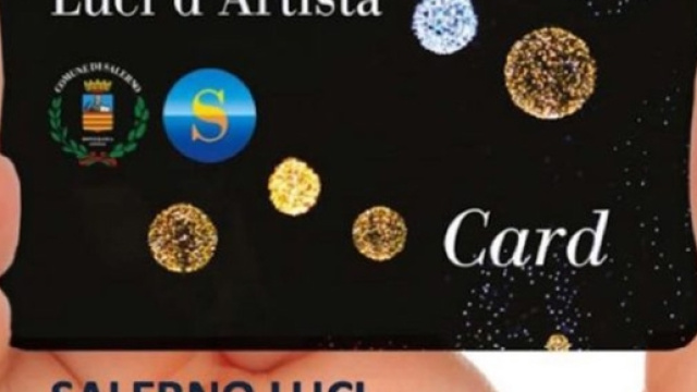 Salerno Luci d'Artista Card 2016-2017.