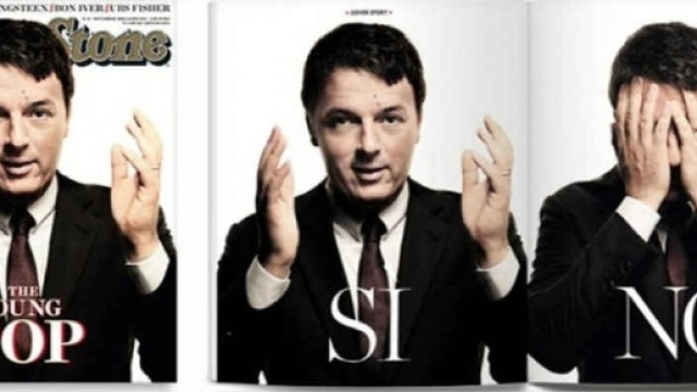 Matteo Renzi e Rolling Stones, foto di Giovanni Gastel